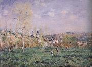 Claude Monet Springtime in Vetheuil china oil painting reproduction